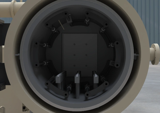 SIMUWU Dual-chamber Vacuum Oil Quenching Furnace for precision part hardening