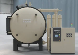 SIMUWU vacuum dewaxing furnace for industrial material preparation and powder metallurgy.