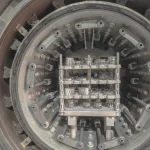 Workpieces loading into a SIMUWU vacuum gas quenching furnace for clean heat treatment.