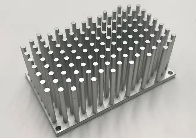 H13 die steel heat sink component