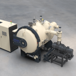 SIMUWU vacuum gas quenching furnace featuring an up-and-down air-blowing structure to resolve unidirectional cooling distortion