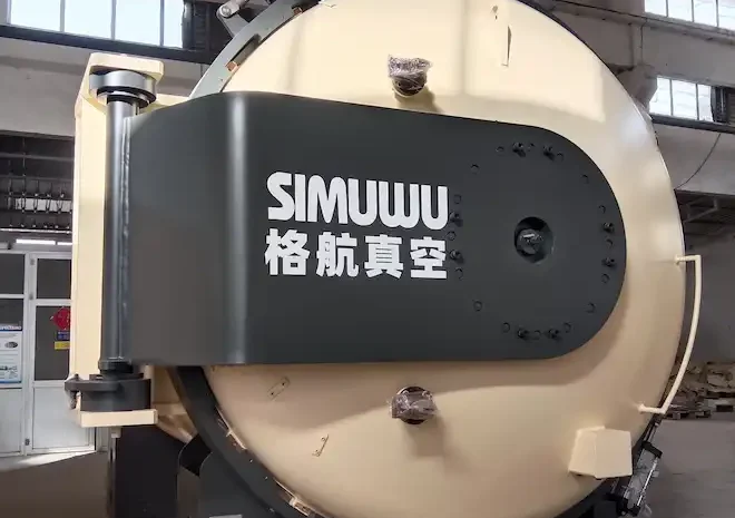 SIMUWU industrial vacuum furnace external structure prepared for international shipment